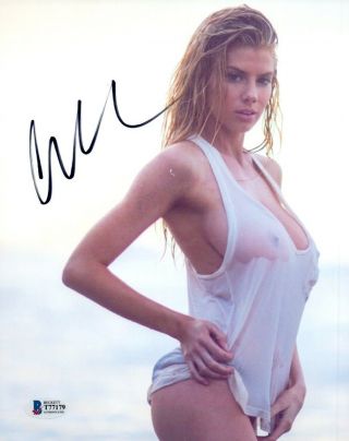 Charlotte Mckinney Signed Autographed 8x10 Photo Hot Sexy Model Beckett Bas