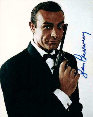 Sean Connery Autographed 8x10 Picture Signed Photo Pic Includes