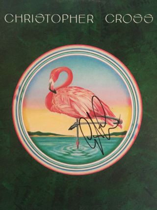 CHRISTOPER CROSS Signed DEBUT Vinyl Record Album PSA DNA Ride Like The Wind 3