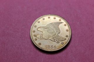 Token - Medal - Eagle - 1854 - Bowers And Merena Galleries - Wolfeboro,  Hampshire