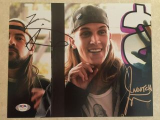 Kevin Smith & Jason Mewes Autographed Signed Jay Silent Bob 8x10 Photo Psa/dna