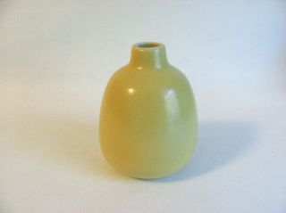 Vintage Heath Ceramic Bud Vase - California Art Pottery,  129 Yellow