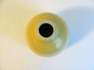 Vintage Heath Ceramic Bud Vase - California Art Pottery,  129 Yellow 2