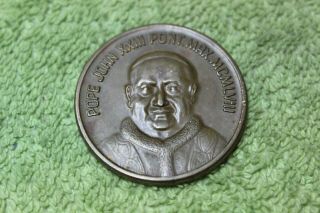 Vintage - Token - Medal - Pope John Xxiii - Behold Saint Christopher