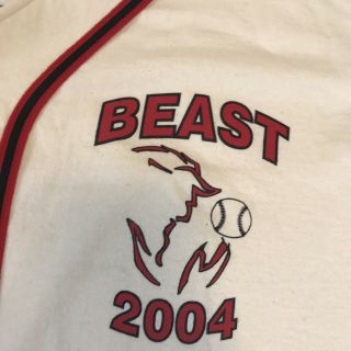 Beauty And The Beast Vintage 2004 Broadway Show League Heavy Softball Jersey