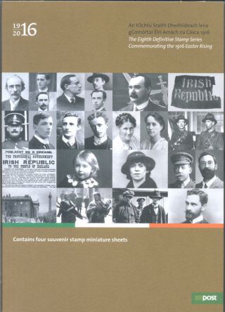 Ireland - Easter Rising Folder And Set Of Sheets (4) - Mnh 2016 - Military History