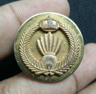 Uae Saudi Arabia Armed Forces Cap Hat Badge 10.  52 Grams 28.  4 Mm