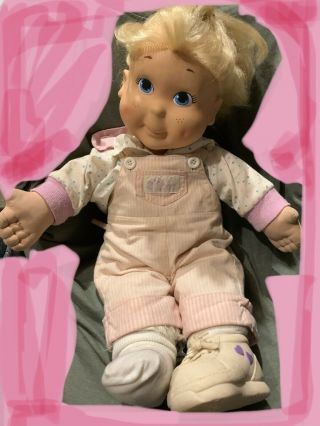 Vintage 1988 “kid Sister” Doll My Buddy Blonde Hair Clothes 1 Shoe