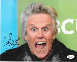Gary Busey Signed 8x10 Photo Autograph Movie Actor Jsa