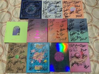 Wjsn - Cosmic Girl 1 - 6th Official Album Autograph (signed) All Member Kpop