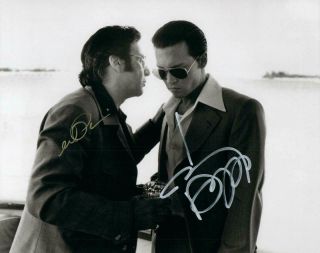 Al Pacino Johnny Depp Autographed 8x10 Photo Signed Picture Pic,