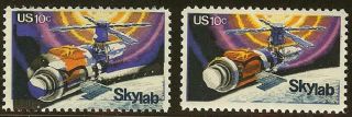 1529 - 10c Huge Multiple Color Shift Error / Efo " Skylab " Space Nh