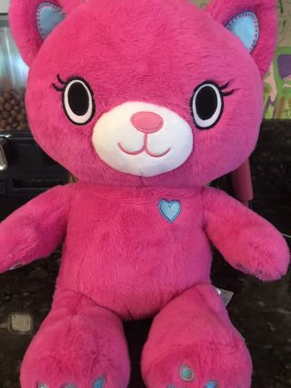 Build A Bear Catlynn 16 " Kabu Pink Kitty Cat Plush Stuffed Animal