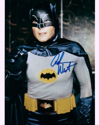 Adam West Signed 8x10 Picture Photo Autographed Pic With