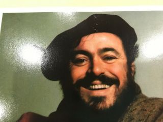 Opera Luciano Pavarotti Autographed 8 x 11 Photo 1979 3