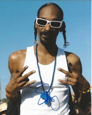 Rapper Snoop Dogg Hand Signed Authentic 8x10 Photo C W/coa West Coast Legend