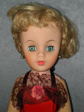 19 " Tall Vintage Fashion Doll Marked P - Spanish Dress And Garter? Very Pretty