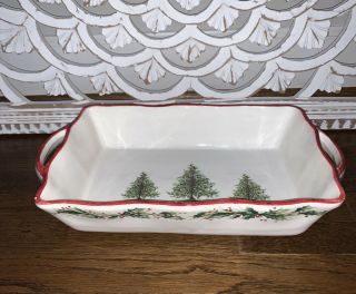 Sur La Table Made In Italy Holly Baking Dish Christmas Table Decorations9x13