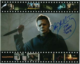 James Jude Courtney Signed Halloween 2018 8x10 Michael Myers Photo Exact Proof D