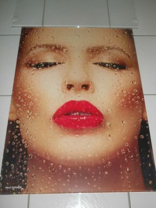 KYLIE MINOGUE EXTREMELY RARE ORIG AUST MUSIC KISS ME TOUR POSTER 2