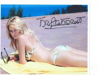 Brigitte Bardot Signed 8 X 10 Look