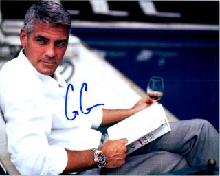 George Clooney 8x10 Autographed Signed Photo Picture And