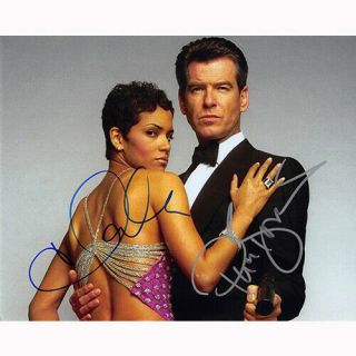 Pierce Brosnan & Halle Berry - Bond (68165) - Autographed In Person 8x10 W/