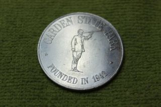 1967 - Token - Medal - Garden State Park - Silver Jubilee - Good Luck