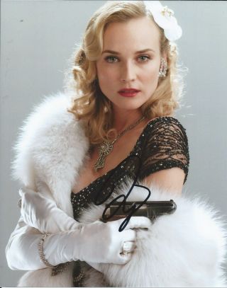 Diane Kruger Sexy Actress Hand Signed 8x10 Autographed Photo W/coa
