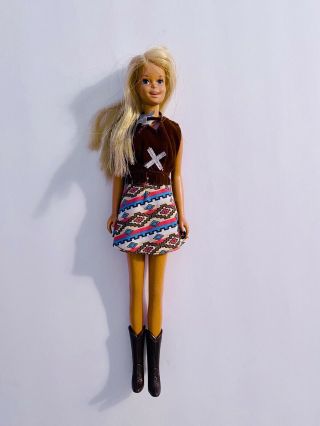 Vintage Sun Set Malibu Francie Mattel Barbie Doll