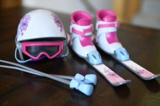 American Girl Ski Set