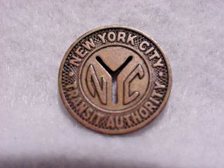 Vintage York City Transit Authority Good For One Fare
