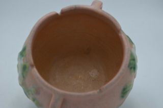 Roseville Pottery White Rose Jardiniere Planter 653 - 3 3