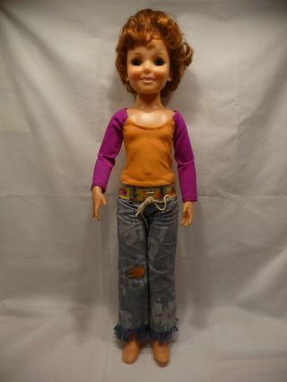 Vintage Ideal 1969 Toy Corp.  Crissy Doll Grow Hair 18 "