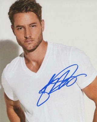 Justin Hartley " This Is Us " Autograph Signed 8x10 Photo