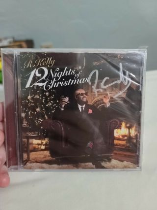 R.  Kelly Signed Autographed 12 Nights Of Christmas " Cd - Amazon Release
