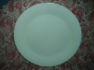 Mikasa " White Silk " Fine Bone China A7050 Dinner Plate Pristine