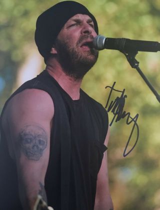 Tim Armstrong Rancid Transplants Signed 8x10 Photo Autographed E1
