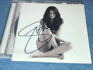 Selena Gomez Signed Autographed Revival Cd Booklet