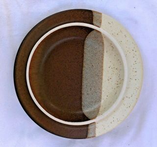 Fabrik Agate Pass Serving Bowl Jim Mcbride Mid - Century Stoneware Pottery 10 “