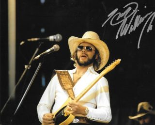 Hank Williams Jr.  Signed 8x10 Photo The Pressure Is On Rowdy 4