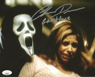 Chris Durand Signed 8x10 Photo Scream 2 Ghostface Horror Jsa Authentication