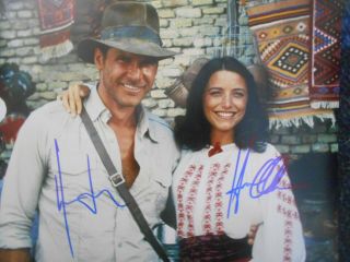 Raiders Of The Lost Ark; 2 Cast 8 X 10 Autographs W/loa