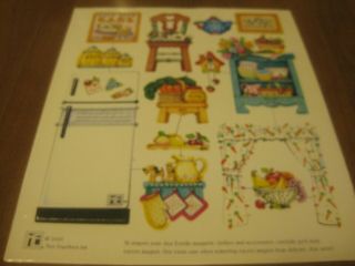 Vintage 2000 Mary Engelbreit Paper Dollhouse Access.  Magnetic 3 Of 3 Different