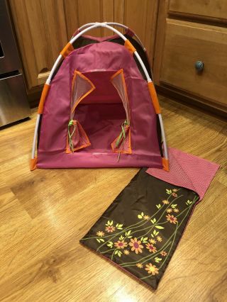 Our Generation 18 - Inch Doll Camping Tent & Sleeping Bag