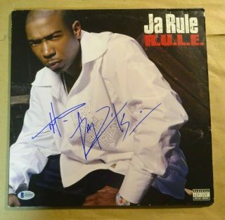 Autographed JA RULE Signed 
