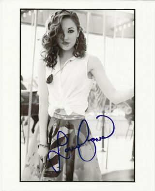 Laura Osnes Actress Real Hand Signed 8x10 Photo 1 Broadway
