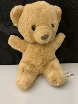 Russ Berrie Vintage Honey Teddy Bear Plush Stuffed Animal Light Tan Brown 8 " K1a