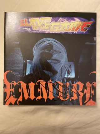 Slave To The Game Cd By Emmure Autographed Signed By Frankie Palmeri - Deathcore