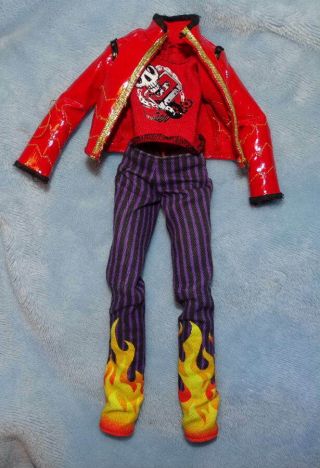 Mattel Monster High Holt Hyde 1st Edition 11 " Doll Shirt Pants Jacket Jackson